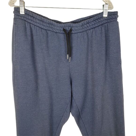 ZELLA Atlas Jogger Sweatpants Pull On Lounge Tie Waist Navy Halite Pockets Mens - Picture 3 of 8